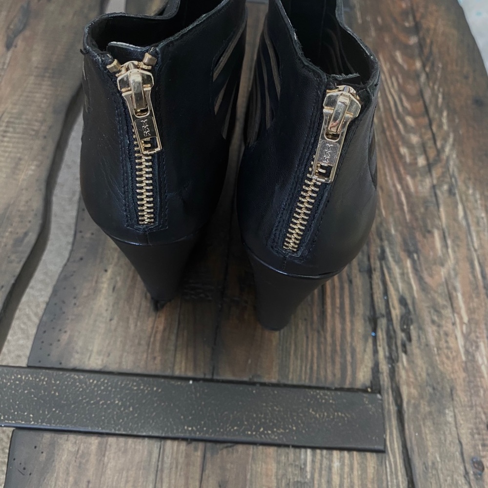 ALDO OCENAMA  black wedge heels - Picture 3 of 5